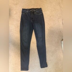 Banana Republic Dark Blue Skinny Jeans